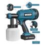 Imagem de Pistola De Pintura Wesco Cm 18V Ws2342.9 Wesco Sem Bateria