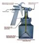 Imagem de Pistola De Tinta Baixa Pressão Ar Direto 1 Litro + Acessórios