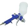 Imagem de Pistola Pintura Gravidade Profissional HVLP 2 Bicos 1,4 e 1,7mm 600ml Importway IWPPHVLP-2B Azul