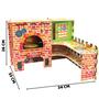 Imagem de Pizzaria Infantil 3D de Brinquedo De Madeira Com Massinhas - 7898565513270