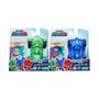 Imagem de Pj Masks Máscara e Carrinho Kit Menino-Gato e Lagartixo - 2u