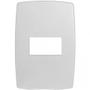 Imagem de Placa 1 Módulo Horizontal Com Suporte 4 X2 - Home Branco