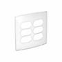Imagem de Placa 3 + 3 Postos Separados Sugar Gloss 4X4 663433 Nereya - Pial