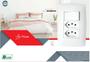 Imagem de Placa 3 Módulos Horizontal Branca 4x2  Blux Home 100404-3