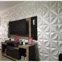 Imagem de Placa 3d Decorativa Pétalas Flor Revestimento Autocolante Plástico PVC Auto Relevo
