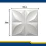Imagem de placa 3D revestimento de parede painel revestimento 3D KIT com 10 unidades