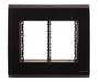 Imagem de Placa 4 modulo 4x4 liz tramontina grafite