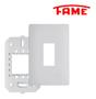 Imagem de Placa 4 X 2 1 Módulo Vertical Com Suporte Habitat - Fame