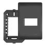 Imagem de PLACA 4 X 2 PRETA 01 MODULO COM SUPORTE SHP - 4071 Habitat Black FAME