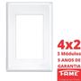 Imagem de Placa 4X2 03 Módulo Com Suporte Evidence FAME 2887/3896