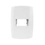Imagem de Placa 4X2 1 MODULO HORIZONTAL C/ SUPORTE - SLIM - Ilumi 82070
