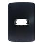 Imagem de Placa 4X2 1 Módulo Horizontal Preto Gracia Maxx 85691