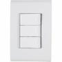 Imagem de Placa 4x2 + 3 interruptores simples 10a/250v