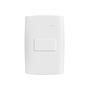 Imagem de Placa 4x2 com Suporte Cega S30 Branco - Simon