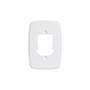 Imagem de Placa 4x2 p/ 2 Interruptores e 1 Tomada Pluzie Ideale Bca Ref. 3243