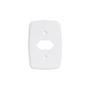 Imagem de Placa 4x2 p/ Tomada 2p+t Pluzie Ideale Bca Ref. 3240
