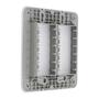 Imagem de Placa 4x4 2 Módulo Com Suporte Branco Gracia Maxx 85671 Alumbra