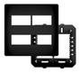 Imagem de Placa 4x4 Preta 04 Módulos Dis. Com Suporte SHP - Fame