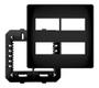 Imagem de Placa 4x4 Preta 04 Módulos Dis. Com Suporte SHP - Fame