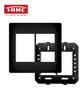 Imagem de Placa 4x4 Preta 06 Módulos Com Suporte - Fame