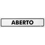 Imagem de Placa Aberto 30 x 6,5 Cm PS41 Encartale