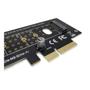 Imagem de Placa Adaptador Ssd M2 M.2 Nvme 4x Pci Express 4x 8x 16x Dex Perfil Baixo