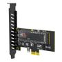 Imagem de Placa Adaptadora PCIe 3.0 4.0 JEYI M.2 NVME SSD Para PCIE X1 2280 De Velocidade Total Para PC