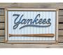 Imagem de Placa  Alto Relevo Yankees  Decoração Times 35cm