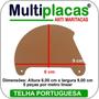 Imagem de Placa Anti Maritacas Individual Portuguesa - Kit 90 metros