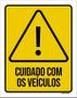 Imagem de Placa Atenção Cuidado Com Os Veículos 36X46
