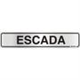 Imagem de Placa auto-ades.5x25cm(escada) sinalize - 100AM - SINALIZE