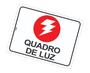 Imagem de Placa  Aviso Sinalização Quadro De Luz Painel Disjuntores Iluminação 15x20cm