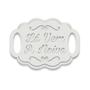 Imagem de Placa Casamento Noivos Decoração MDF Branco