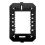 Imagem de Placa Cega (10un) 4x2 Com Suporte Habitat Preto- Fame