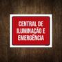 Imagem de Placa Central De Iluminação E Emergência 27X35