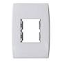 Imagem de Placa Com Suporte 2 Seções 4 x 2 Branca LINHA ILUS 5TG99024 SOPRANO 