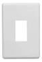 Imagem de Placa Com Suporte 4x2 1 Módulo Vertical Branco Stella - Stec
