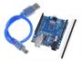 Imagem de Placa Compatível Arduíno Uno R3 Atmega328 + Cabo Usb Com Nfe