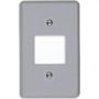 Imagem de Placa Conjunto Ilumi Cinza 4X2 - 2 Interruptores - 1350 - Kit C/10 Pecas