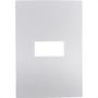 Imagem de Placa Conjunto Ilumi I9-Inove Branco 4X2 1 Modulo Horizontal Com Suporte - 96070