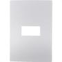 Imagem de Placa Conjunto Ilumi I9-Inove Branco 4X2 1 Modulo Horizontal Com Suporte - 96070