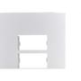 Placa Conjunto Ilumi I9-Inove Branco 4X2 3 Modulos Separados Horizontais Com Suporte - 96100 Imagem de Placa Conjunto Ilumi I9-Inove Branco 4X2 3 Modulos Separados Horizontais Com Suporte - 96100