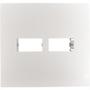 Imagem de Placa Conjunto Ilumi I9-Inove Branco 4X4 1 Modulo + 1 Modulo Separados Horizontais Branca - 97060