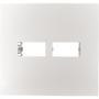 Imagem de Placa Conjunto Ilumi I9-Inove Branco 4X4 1 Modulo + 1 Modulo Separados Horizontais Branca - 97060