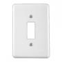 Imagem de Placa Conjunto Ilumi Stylus Branco 4X2 - 1 Interruptor - 2049