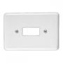Imagem de Placa Conjunto Ilumi Stylus Branco 4X2 - 1 Interruptor - 2049