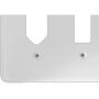 Imagem de Placa Conjunto Ilumi Stylus Branco 4X4 - 1 Interruptor + 1 Tomada 249F1