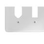 Imagem de Placa Conjunto Ilumi Stylus Branco 4X4 - 1 Interruptor + 1 Tomada 249F1