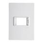 Imagem de Placa Conjunto Modular Ilumi Vivaz 4X2 - 1 Modulo Horizontal + Suporte 76070
