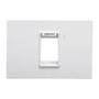 Imagem de Placa Conjunto Modular Ilumi Vivaz 4X2 - 1 Modulo Horizontal + Suporte 76070
